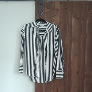 Madewell Monochrome Striped Button-Down Shirt